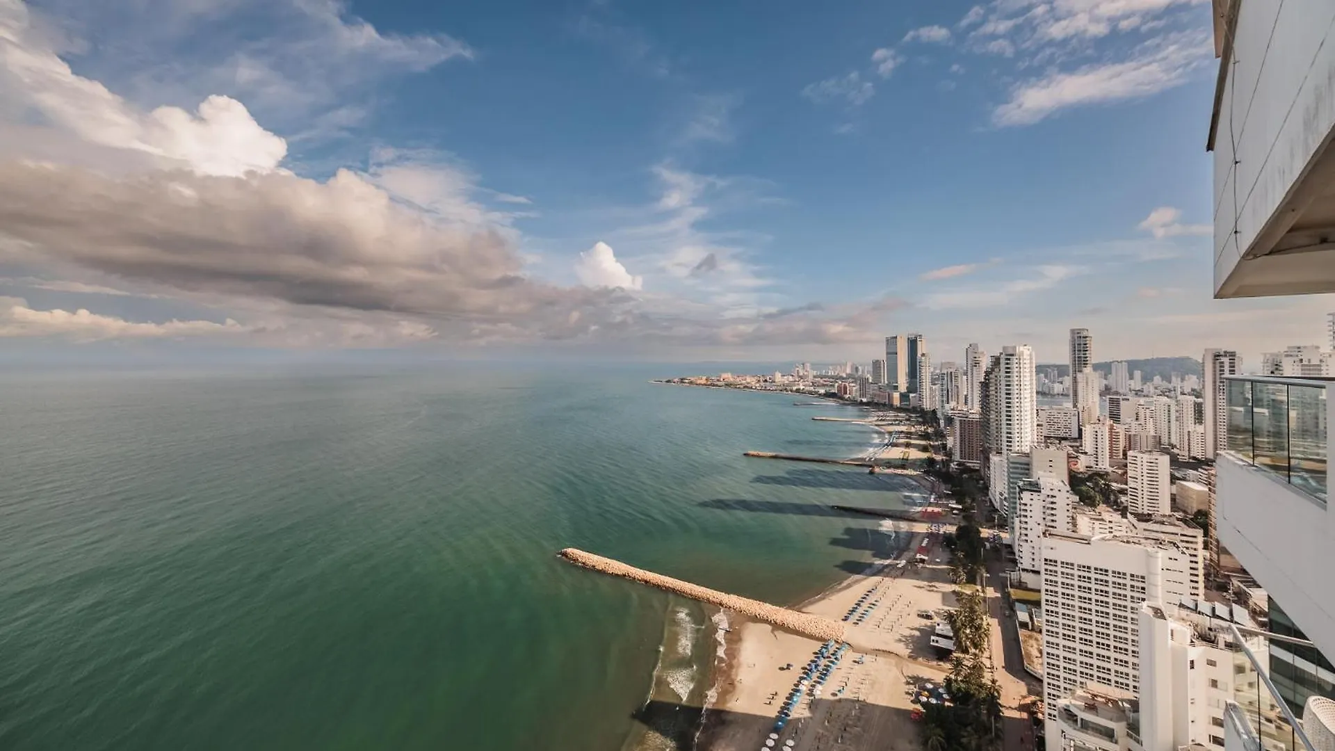 דירות Cartagena Magnifico Apto De 1 Habitacion Con Vista Inmejorable Al Mar En Bocagrande