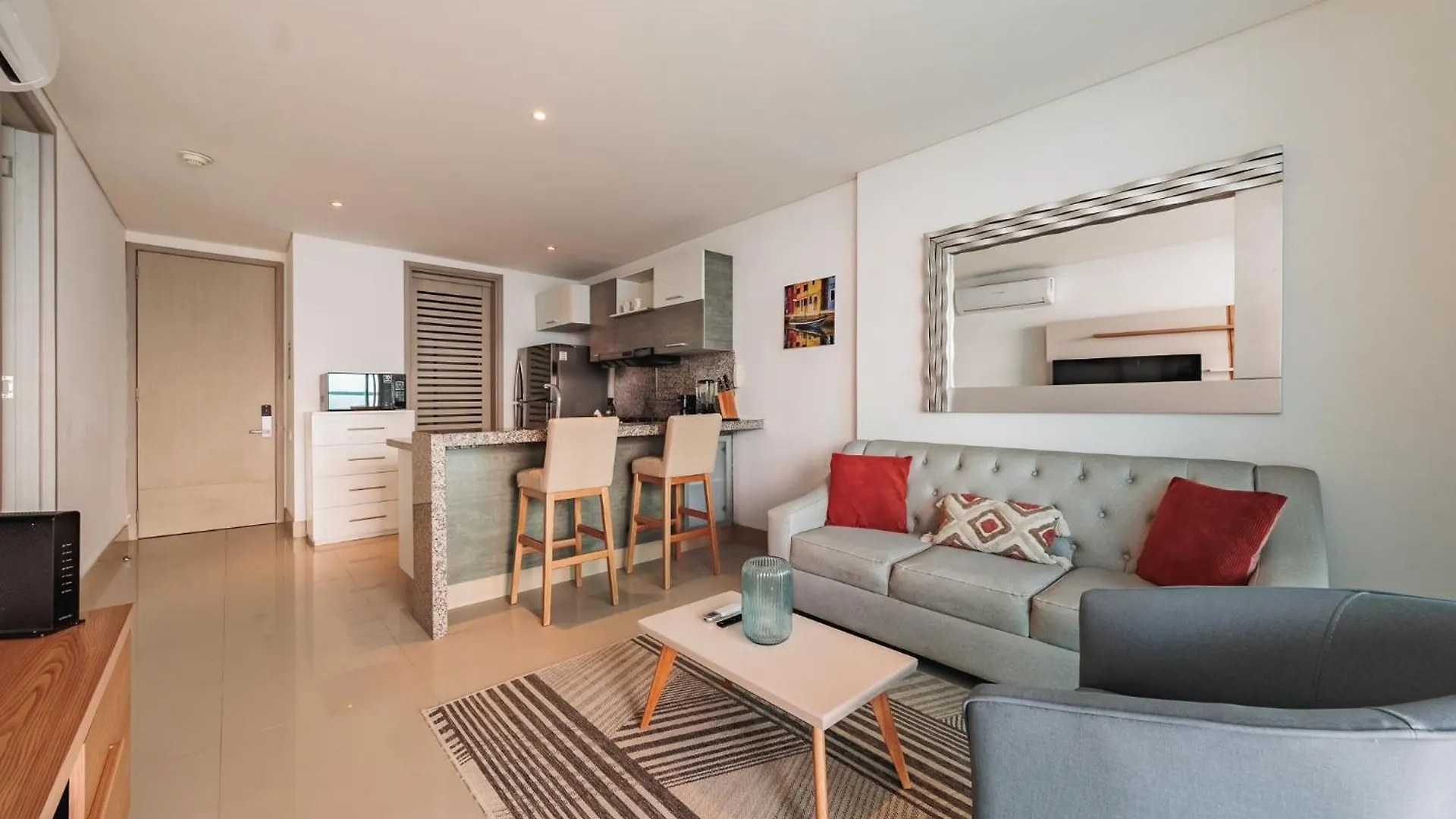 דירות Cartagena Magnifico Apto De 1 Habitacion Con Vista Inmejorable Al Mar En Bocagrande