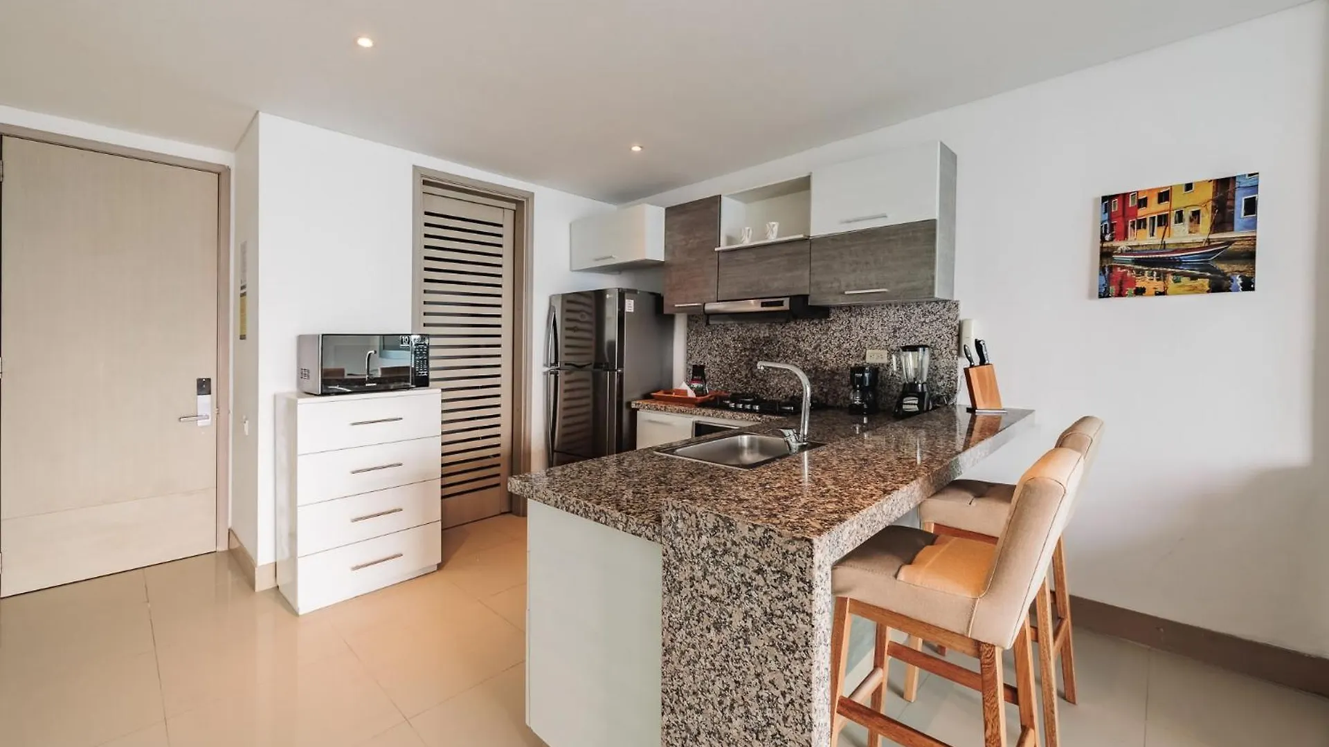 דירות Cartagena Magnifico Apto De 1 Habitacion Con Vista Inmejorable Al Mar En Bocagrande